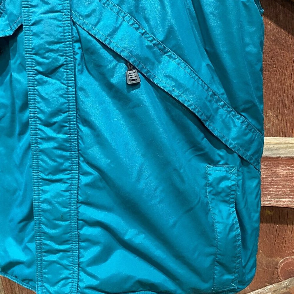 Vintage WearGuard Insulated Tear Resistant Style 1926 Vest Mens Large Teal Green - Picture 6 of 12
